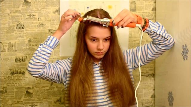 Самые КРАСИВЫЕ локоны!Вечерняя укладка! смотреть онлайн