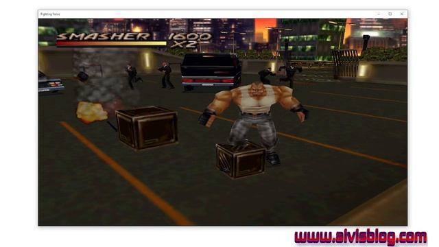 fighting force works with windows 10 with music and PS4 controller support [RARE PC VERSION HD] смотреть онлайн