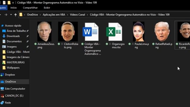 Código VBA   Montar Organograma Automático No Visio - Vídeo 109 #Organograma #Excel