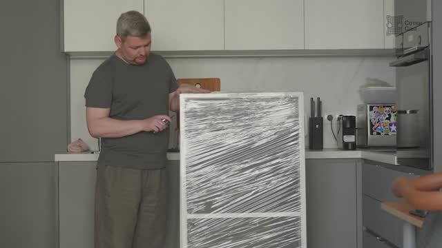 Легкая установка москитной сетки для алюминиевого окна. Пример 2. смотреть онлайн