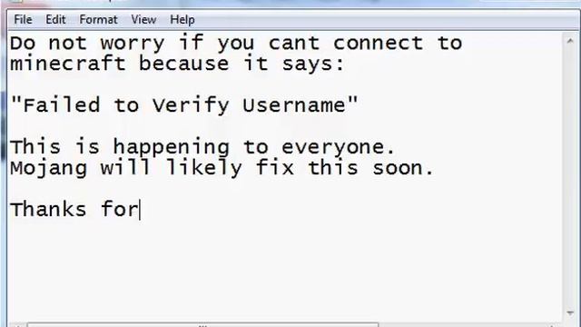 Click this if you are having the minecraft problem for "Failed to Verify Username" смотреть онлайн