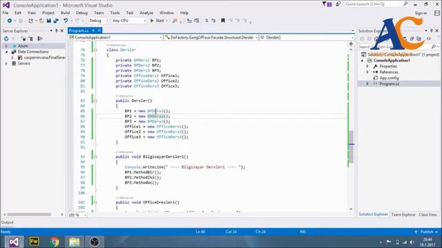 C#: Facade Design Pattern - C# Design Patterns - Türkçe Anlatım смотреть онлайн