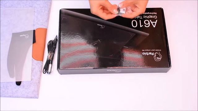 Распаковка графического планшета Parblo A610 c Aliexpress смотреть онлайн