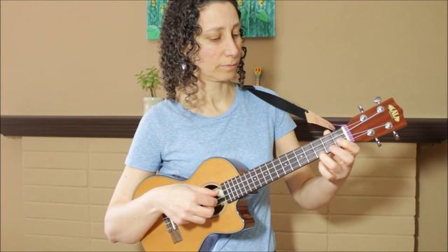 Original fingerstyle ukulele piece using only Travis Picking! смотреть онлайн