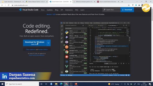 How to Install Python and Visual Studio Code - #1 смотреть онлайн