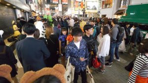 4K・Токио Сибуя Хэллоуин 2019