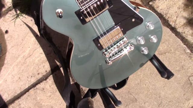 Epiphone Inspired by Gibson Les Paul Modern Pelham Blue смотреть онлайн