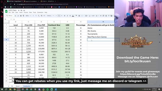 EZ 4K PER DAY NA AKO! 21.72 PHP TOKEN?! LOC ANNIVERSARY AND EVENTS | Legend of Constellations смотреть онлайн