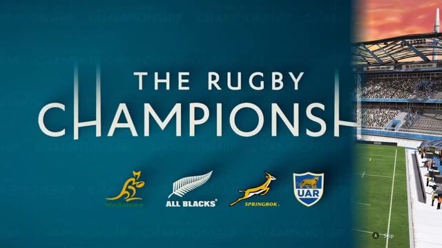 ALL BLACKS V SPRINGBOKS - Rugby Championship 2023 - Rugby 22 Legend Difficult Gameplay & Commentary