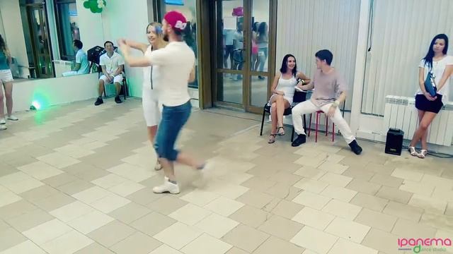 Anna Kolodkina & Vitaliy Borschev (judges demo) @ Siberian Zouk Summer Cup 2016 смотреть онлайн