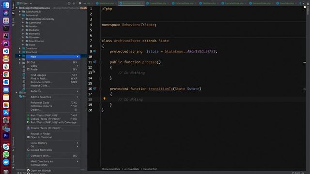 #29 Design Patterns in PHP Arabic course - State Pattern in PHP شرح بالعربي смотреть онлайн
