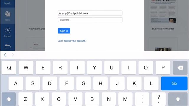 Office 365 iPad Setup смотреть онлайн