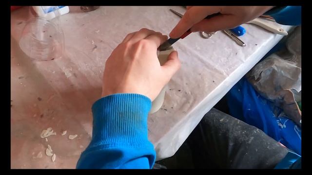 Как сделать силеиконовые молды для гипсовых фигурок Как сделать силиконовую форму