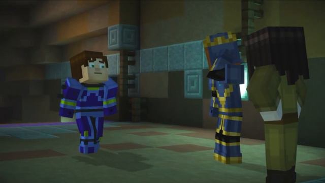 Harper is a scientist.playing minecraft story mode #23 смотреть онлайн