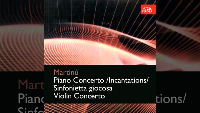 Concerto for Piano and Orchestra No. 4 /Incantations/, H. 358 - Poco moderato смотреть онлайн