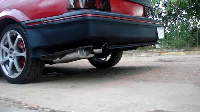 Ford Sierra V6 Con Flowmaster Y Headers