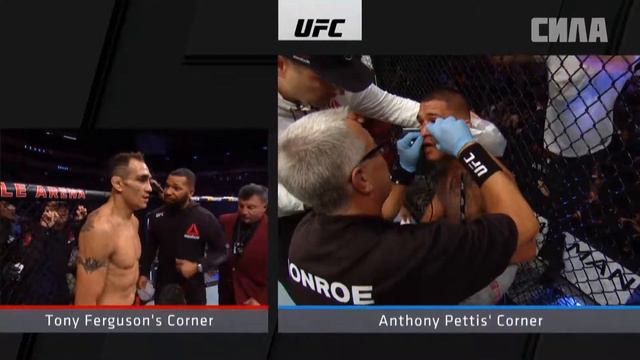 ТОНИ ФЕРГЮСОН - ЭНТОНИ ПЕТТИС ПОЛНЫЙ БОЙ UFC 229 смотреть онлайн