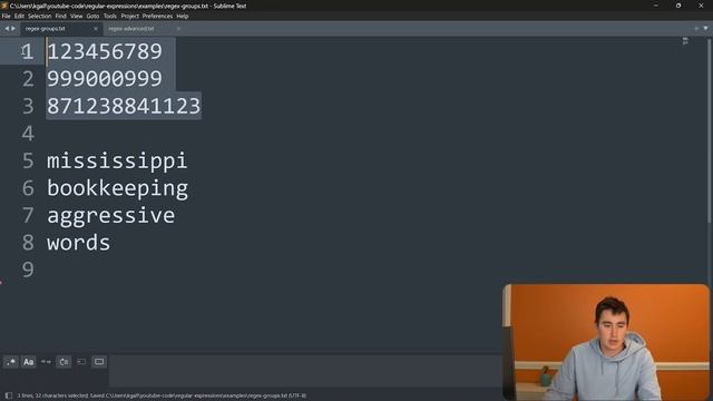 Complete Regular Expressions Tutorial! (with exercises for practice) смотреть онлайн