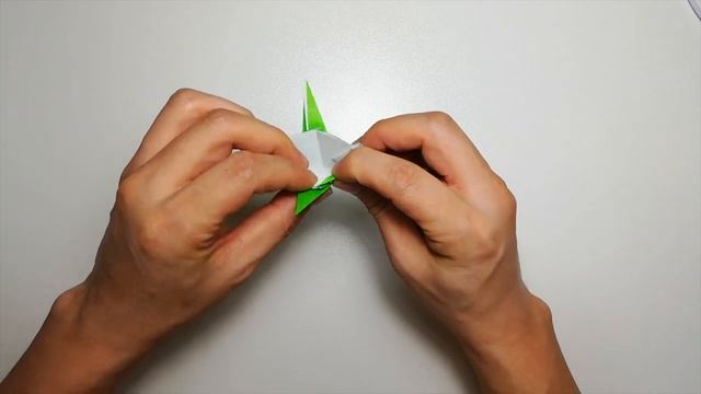 How to make a Velociraptor - Dinosaur 49 [Origami Hiroshi] смотреть онлайн