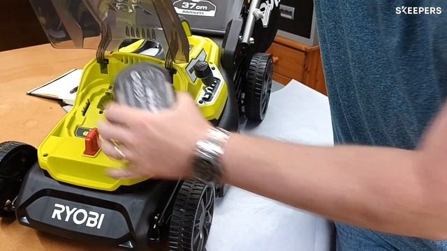 18V ONE+ 37cm Cordless Brushless Lawn Mower (Bare Tool) [RY18LMX37A-0] смотреть онлайн