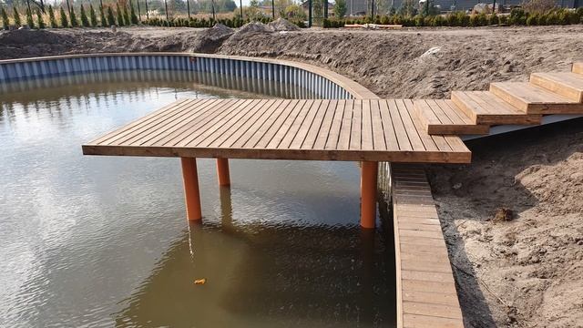 Шпунт ПВХ. Укрепление водоёма смотреть онлайн