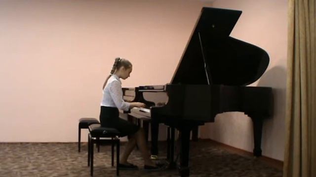 Еремеева Диана 13 лет И С Бах Трехголосная инвенция № 1, К Черни op 299 Этюд № 15 смотреть онлайн