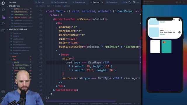 #24 Checkout — React Native Fashion смотреть онлайн
