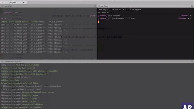 10 Laravel events and listeners setup and how to work with queues смотреть онлайн