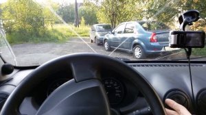 Включение дворников с омывателем на сандеро