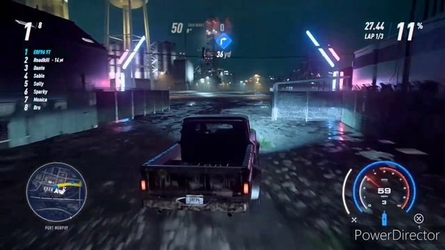 Need For Speed Heat Showcase - 1969 Chevrolet C10 Stepside Pickup (Engine 1/8)