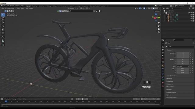 Importing models from SOLIDWORKS to BLENDER смотреть онлайн
