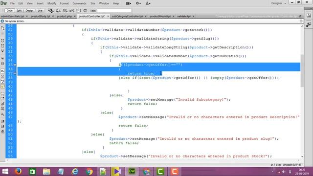 ecommerce website in PHP in Urdu | Hindi part 47- validation and Submittion of Product Form смотреть онлайн