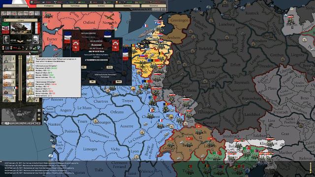 Let's play Darkest Hour (France) - part 33 "25th of January - 08th of March 1917" смотреть онлайн