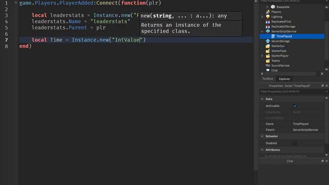 How to Script TimePlayed on Roblox Studio [ Pastebin ] смотреть онлайн