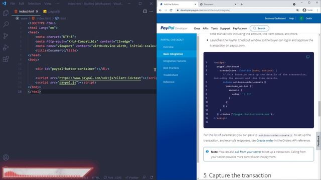 Intégrer un système de paiement sur son site avec PayPal (checkout) смотреть онлайн