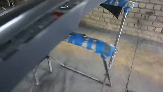 Как покрасить новый бампер. Покраска мокрый по мокрому. Бампер БМВ Е39 из Китая. смотреть онлайн