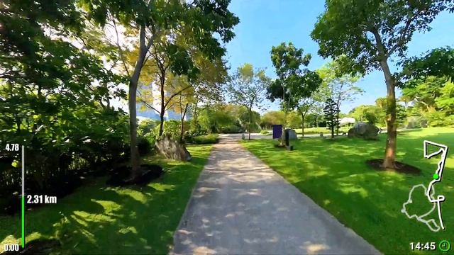 Virtual Running Video For Treadmill With Music In #Singapore - Gardens By The Bay #virtualrunningtv