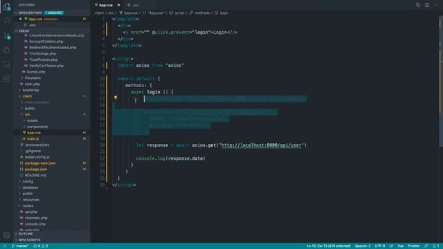 codecourse laravel sanctum airlock with nuxt смотреть онлайн