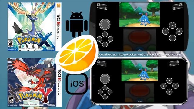 Nintendo 3DS Android & iOS Emulator Gameplay - Pokemon X & Y + Download Link смотреть онлайн
