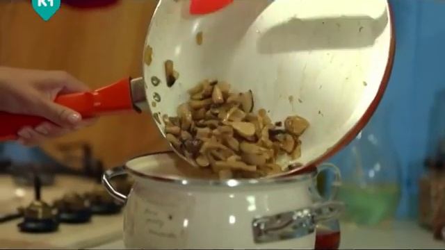 Суп-капучино из белых грибов и шампиньонов. Рецепты счастья. смотреть онлайн