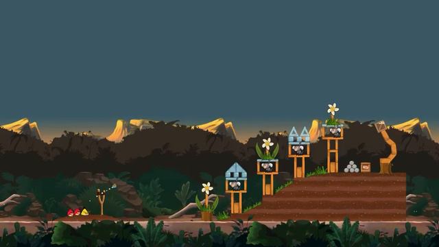 Angry Birds Rio Прохождение Jungle Escape. Уровень 3-2 смотреть онлайн
