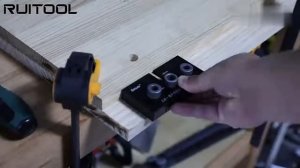 Шаблон мебельный для сверления отверстий под эксцентрики (минификсы)