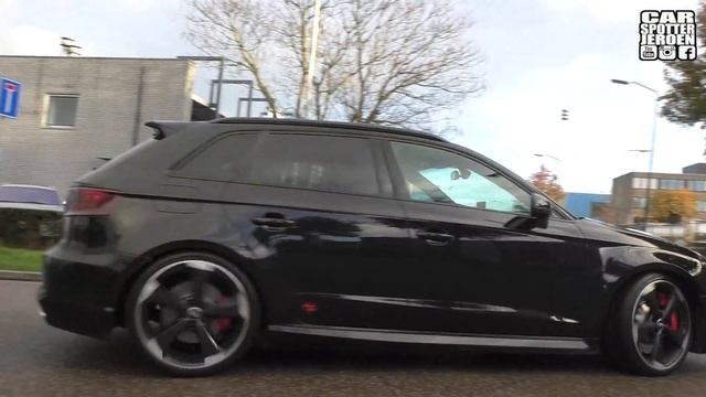 Audi RS3 8V With LOUD! FULL DECAT Armytrix Exhaust | REVS, FLYBY & LAUNCH CONTROL