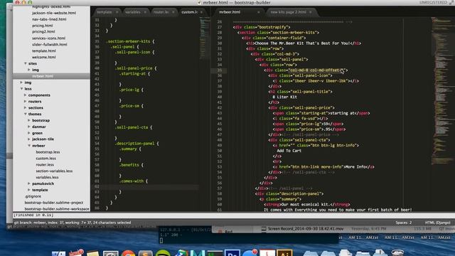 Bootstrap Grid System смотреть онлайн