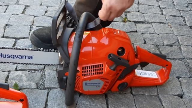 Chainsaw Husqvarna 120 Mark II VS Chainsaw Husqvarna 130 Weighing with full tanks !!! смотреть онлайн