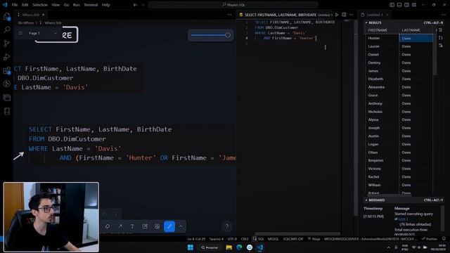 Studway - Aprendendo a usar o Where - SQL Server Aula 06 смотреть онлайн