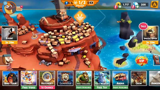 Angry Birds Evolution Android Walkthrough Gameplay. Completion of the Chapter 9 смотреть онлайн