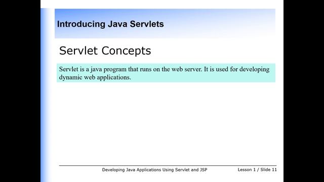 Video #1 Web Application and Introduction to Java Servlet смотреть онлайн