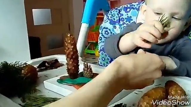 Детский дизайн. Природный материал. смотреть онлайн