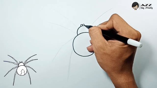 How to draw Black Widow Spider смотреть онлайн